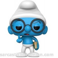Funko Pop Animation Brainy Smurf Toy B0711SHC92